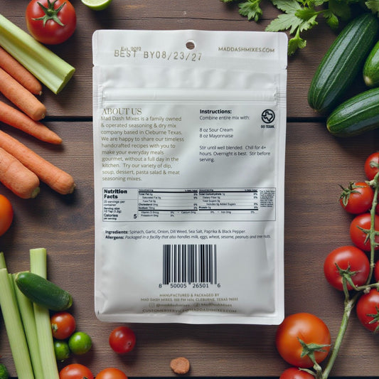 "Dill"icious Spinach Dip Mix