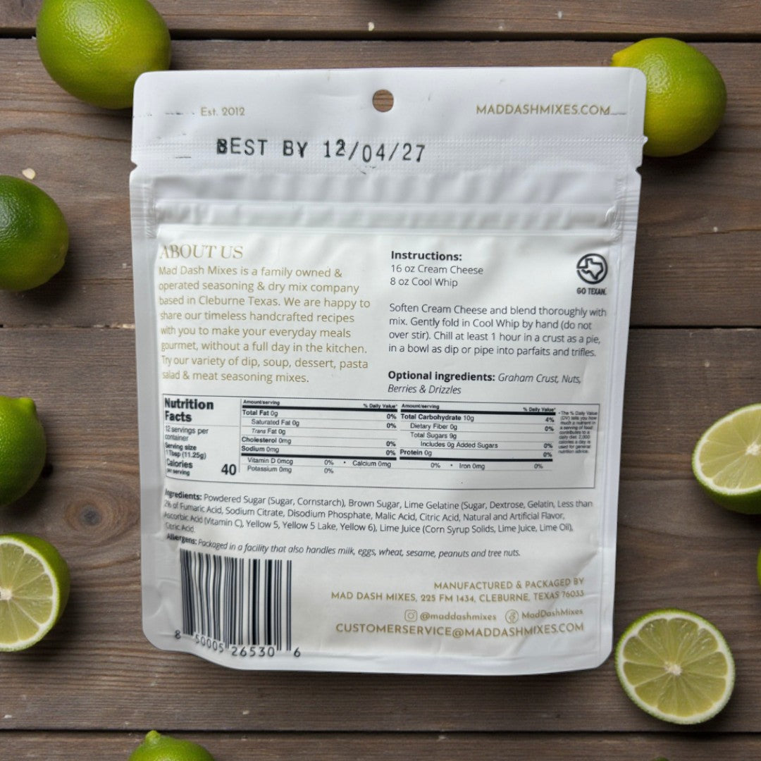 Key Lime "No Bake" Cheesecake Mix