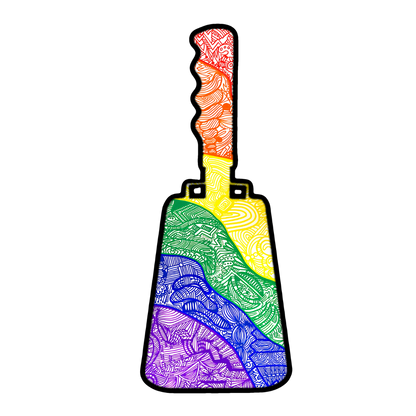 Cowbell Pride Sticker