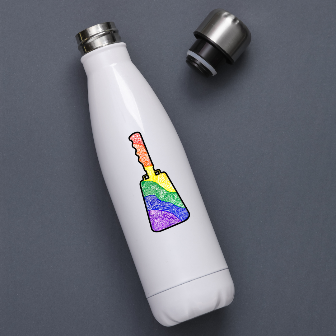 Cowbell Pride Sticker