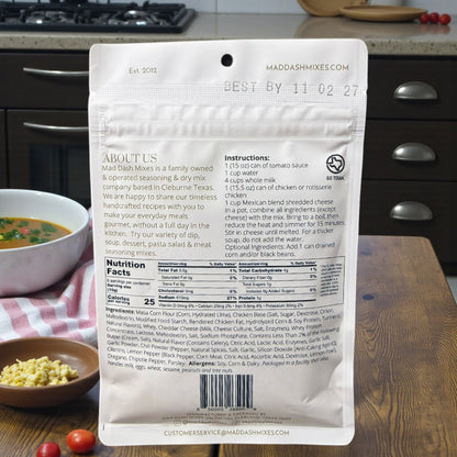 Cheesy Chicken Enchilada Soup Mix
