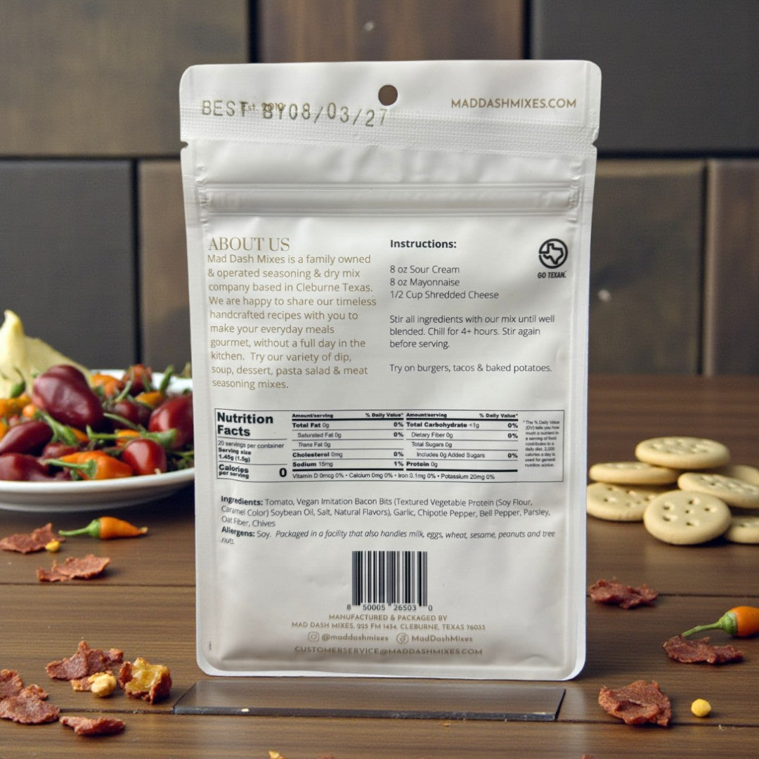 Chipotle Bacon Dip Mix