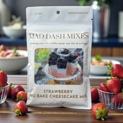 Strawberry "No Bake" Cheesecake Mix